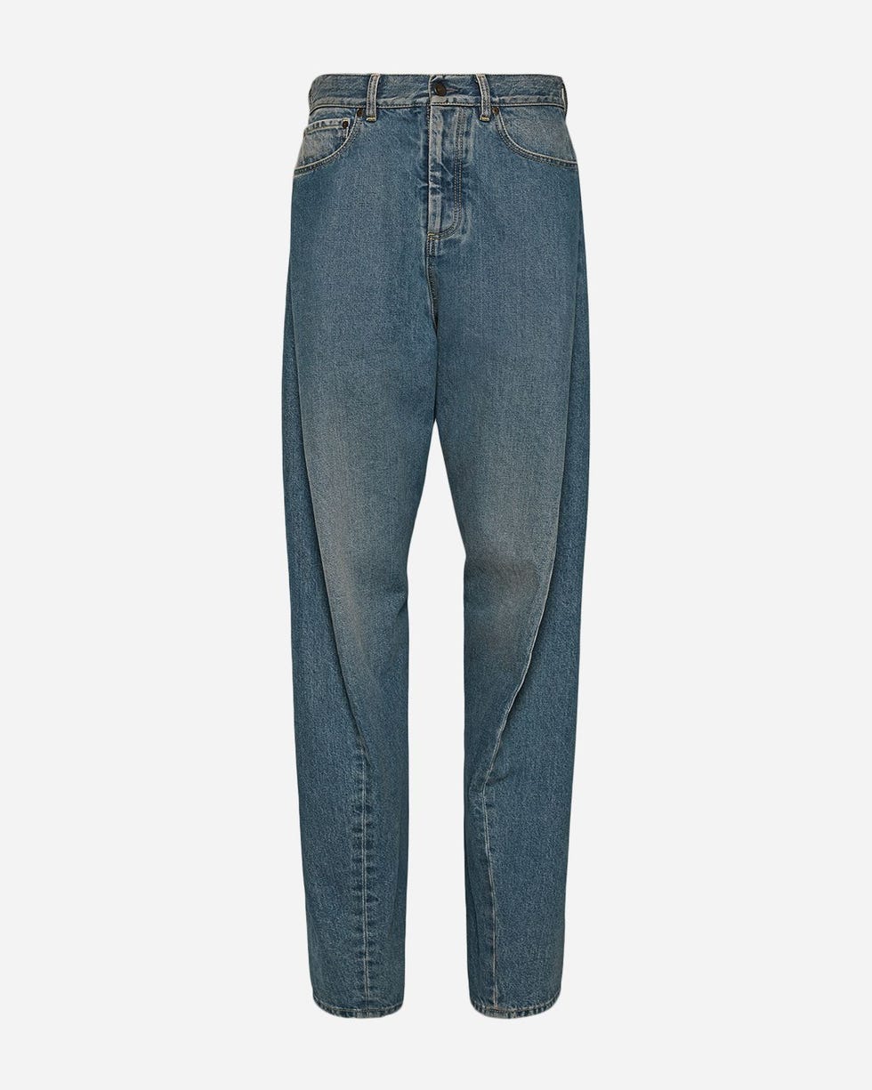 Diagonal Seam Jeans