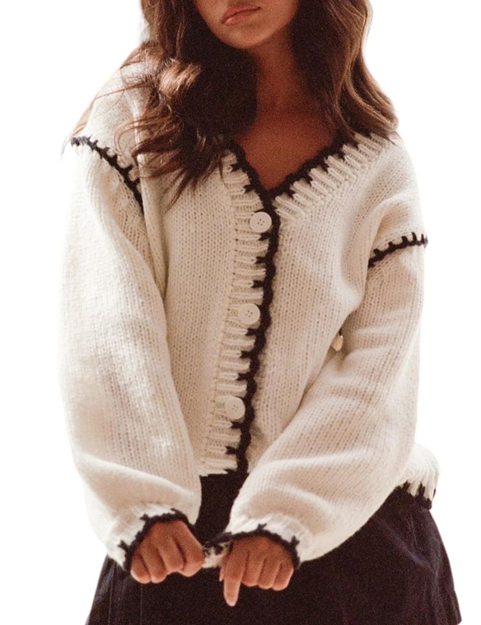 Yimoon Chunky Cardigan Sweater