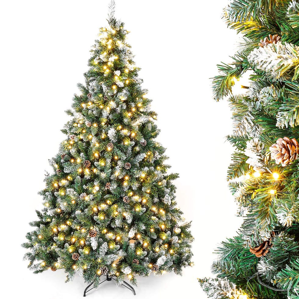 Árbol de Navidad Artificial con Luces Led