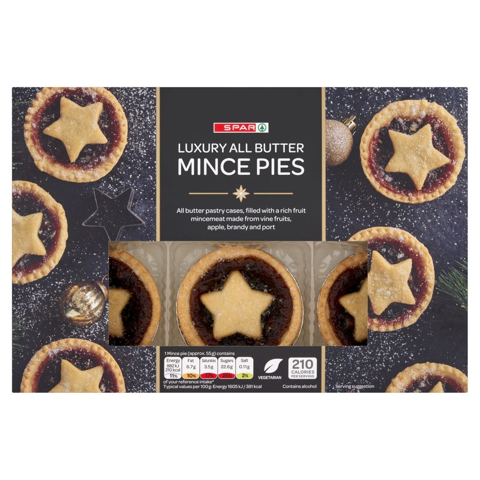Luxury All Butter Mince Pies 370g