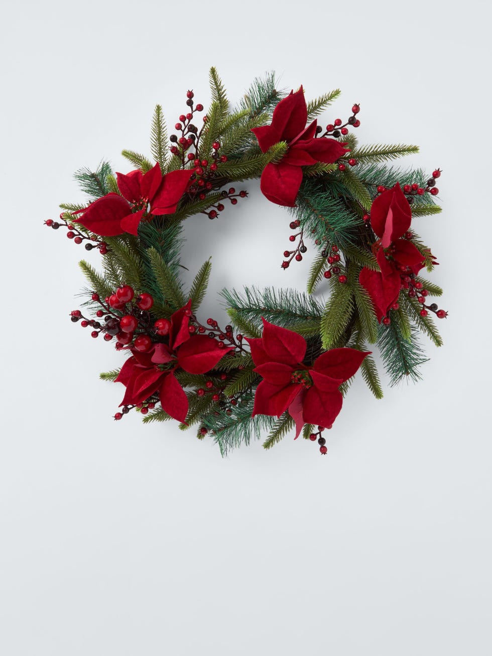 Poinsettia Garland  Dia 50cm