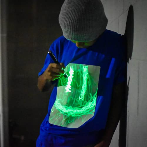 Glow-in-the Dark Drawing T-Shirt Glow-in-the Dark Drawing T-Shirt