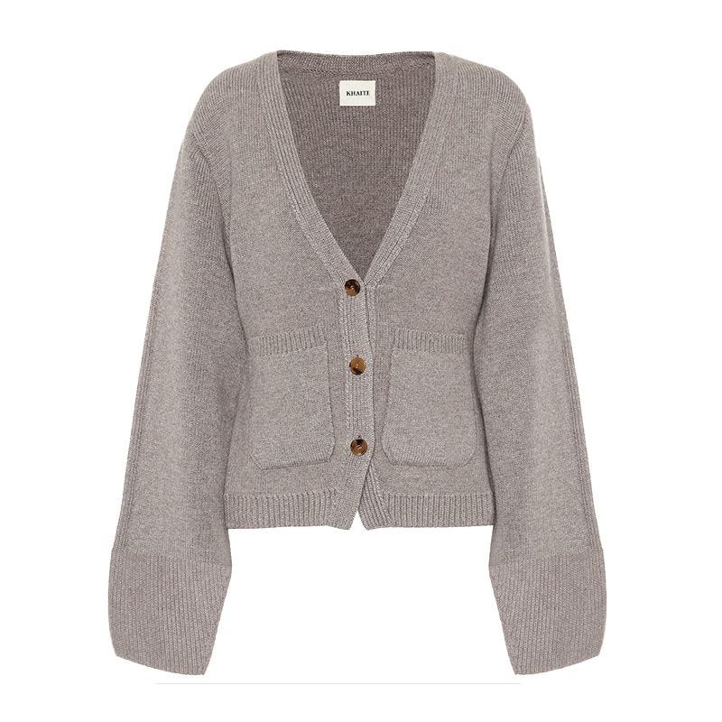 Scarlet Cashmere-Blend Cardigan