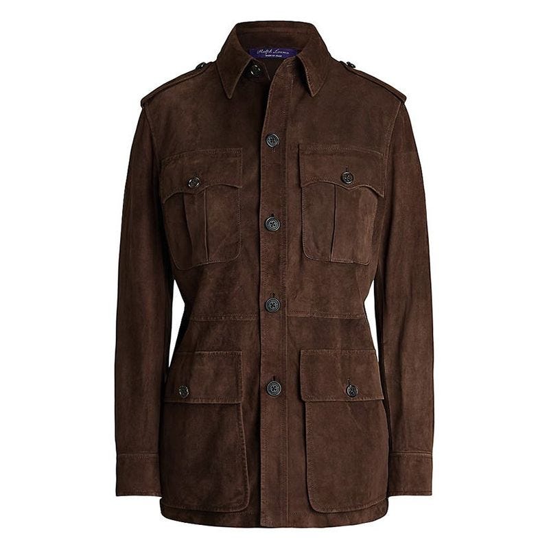 Women’s Suede Field Jacket