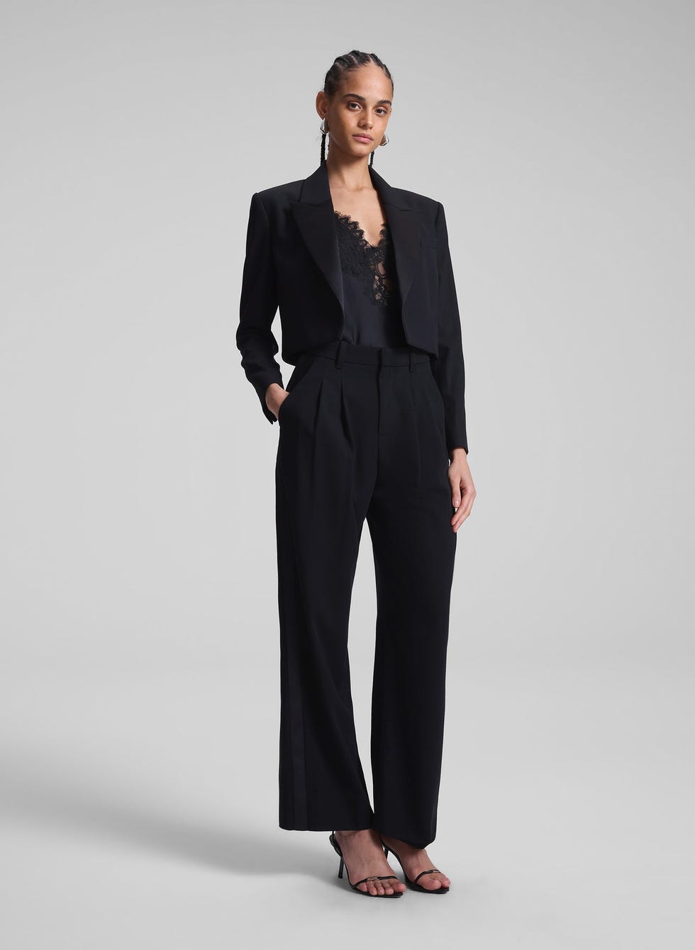 Anderson Cropped Tux Jacket