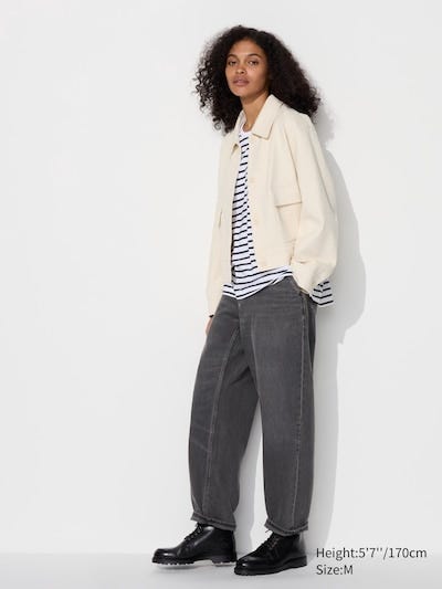 Relaxed Ankle Jeans
