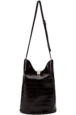 Courtney Embossed Bucket Tote