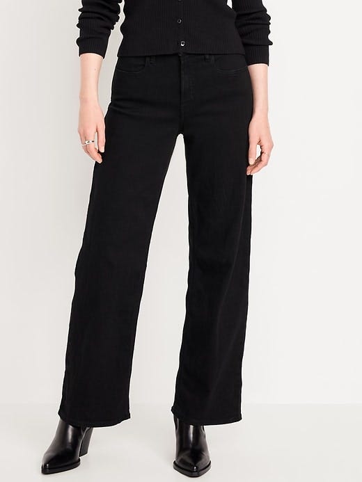 High-Waisted Wow Wide-Leg Jeans