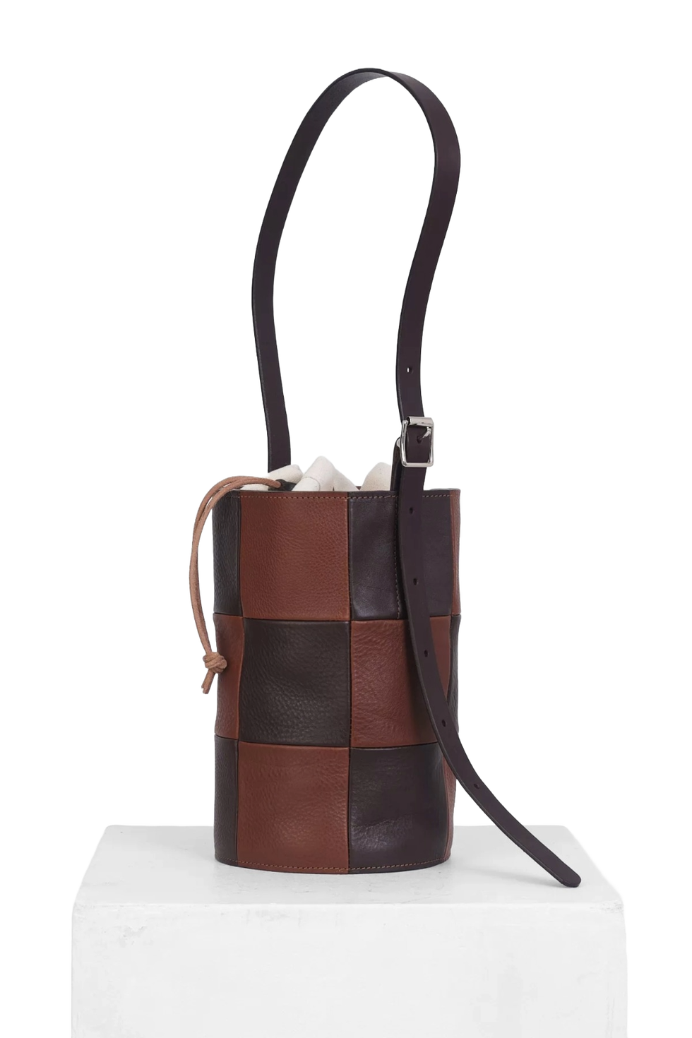 Leather Bucket Bag