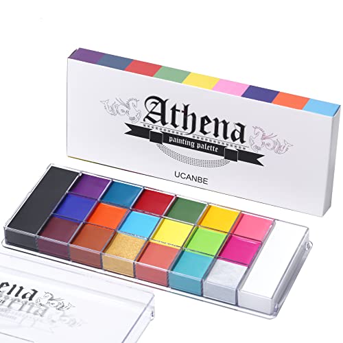 Athena Face Body Paint oil palette