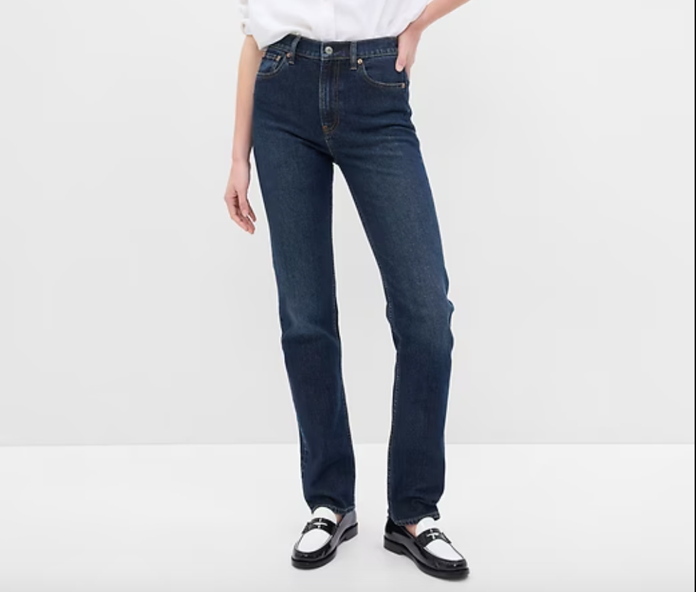 High Rise '90s Straight Jeans