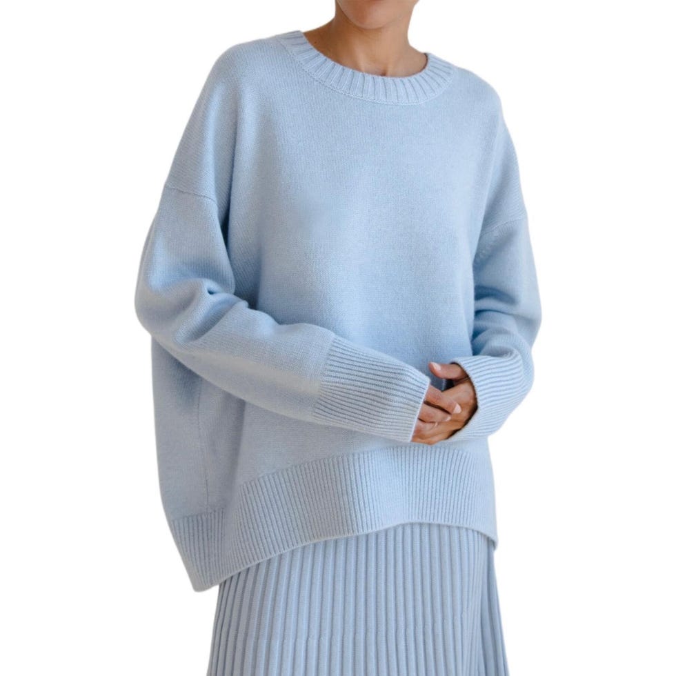 UNSERE Womens Boat Neck Solid Color Sweater 