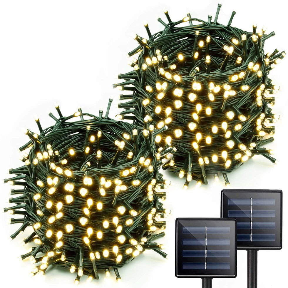 LED Solar String Lights, 2-Pack