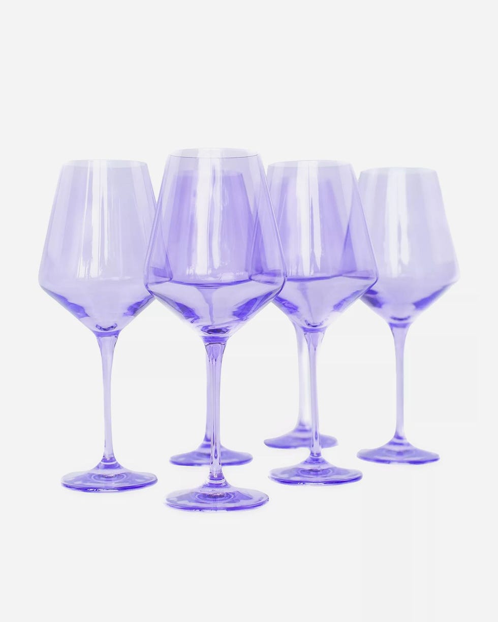 Stemmed Wine Glass Set