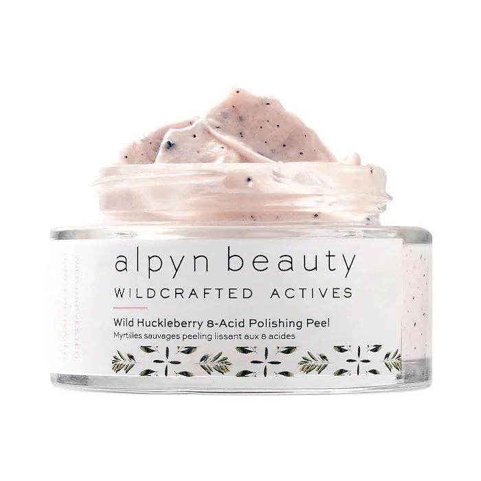 Wild Huckleberry 8-Acid Polishing Peel Mask
