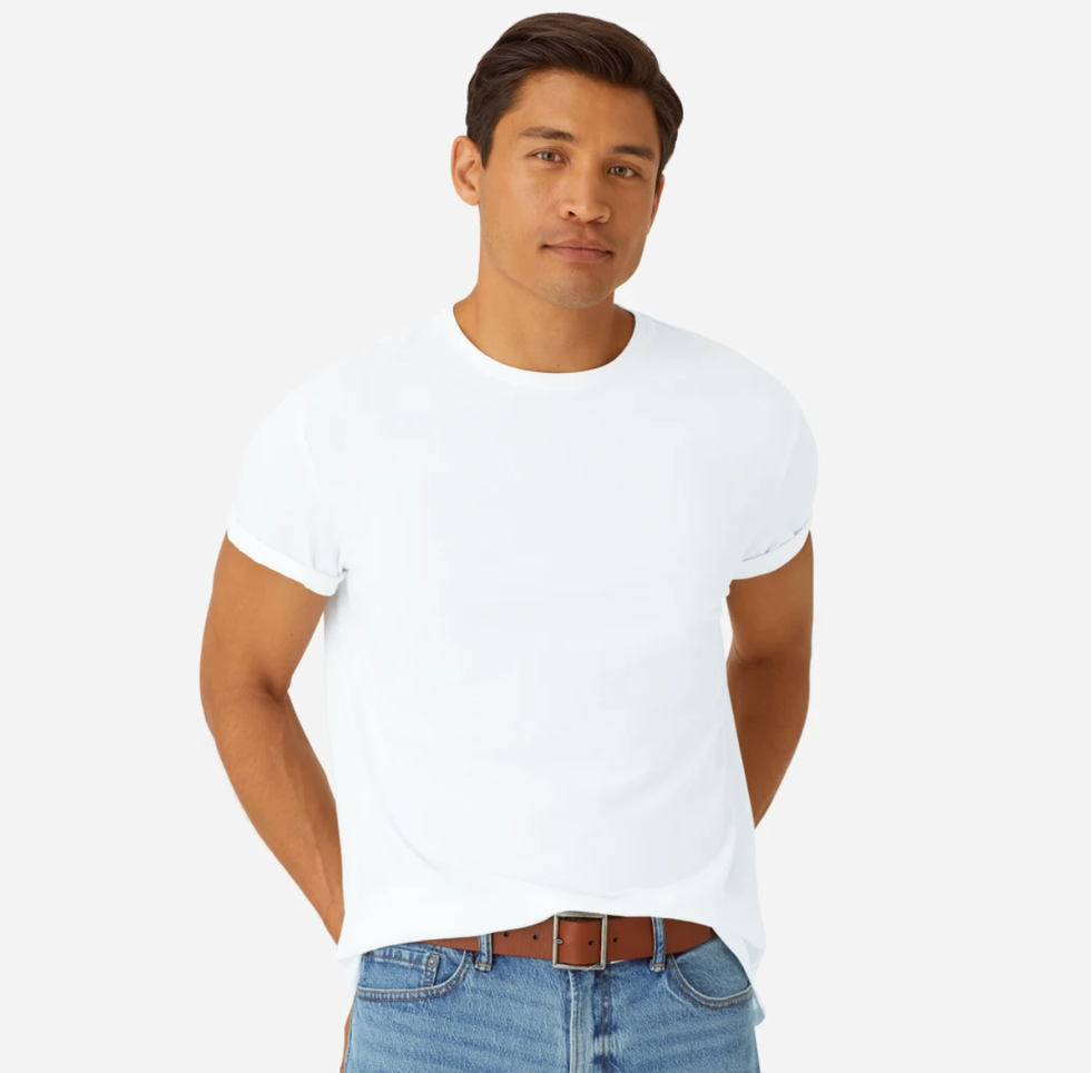Men's Pima Cotton Crew Neck T-Shirt