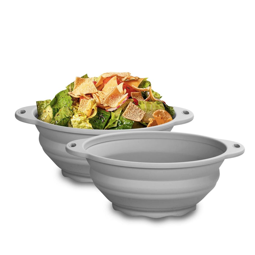 Foldable silicone bowl, 2 PACK