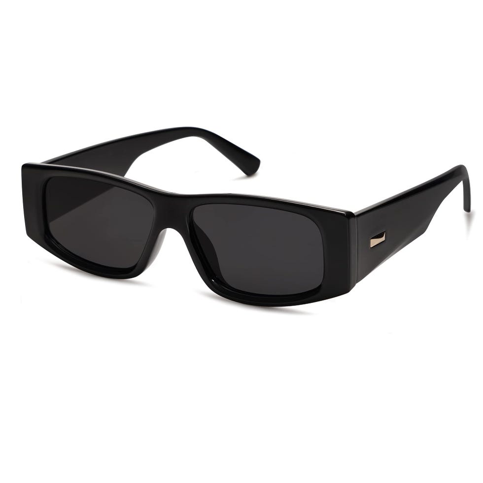 Polarized rectangular sunglasses