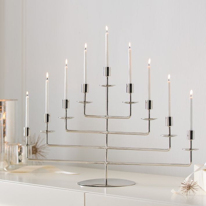 Alta Metal Menorah