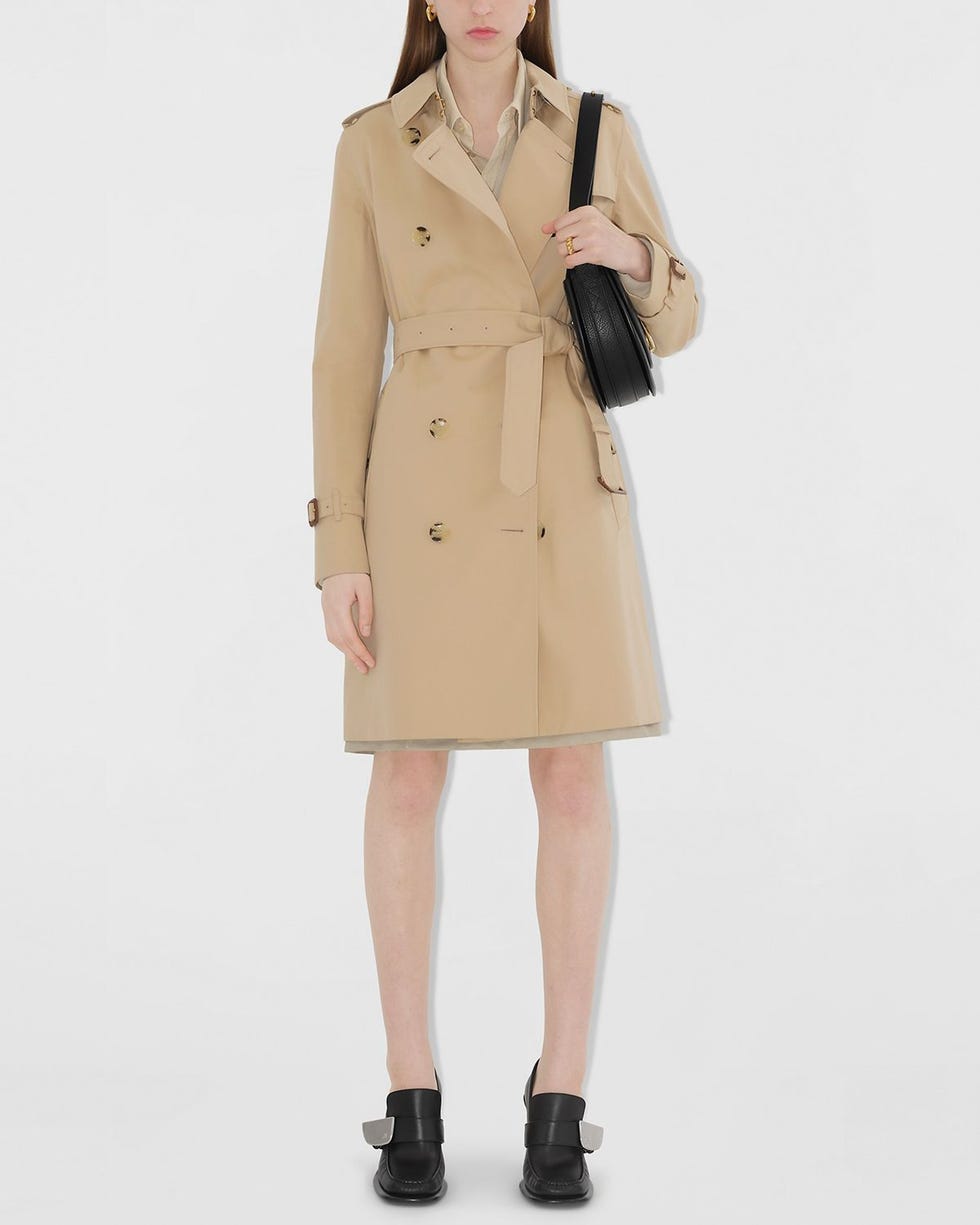 Kensington Cotton Trench Coat 