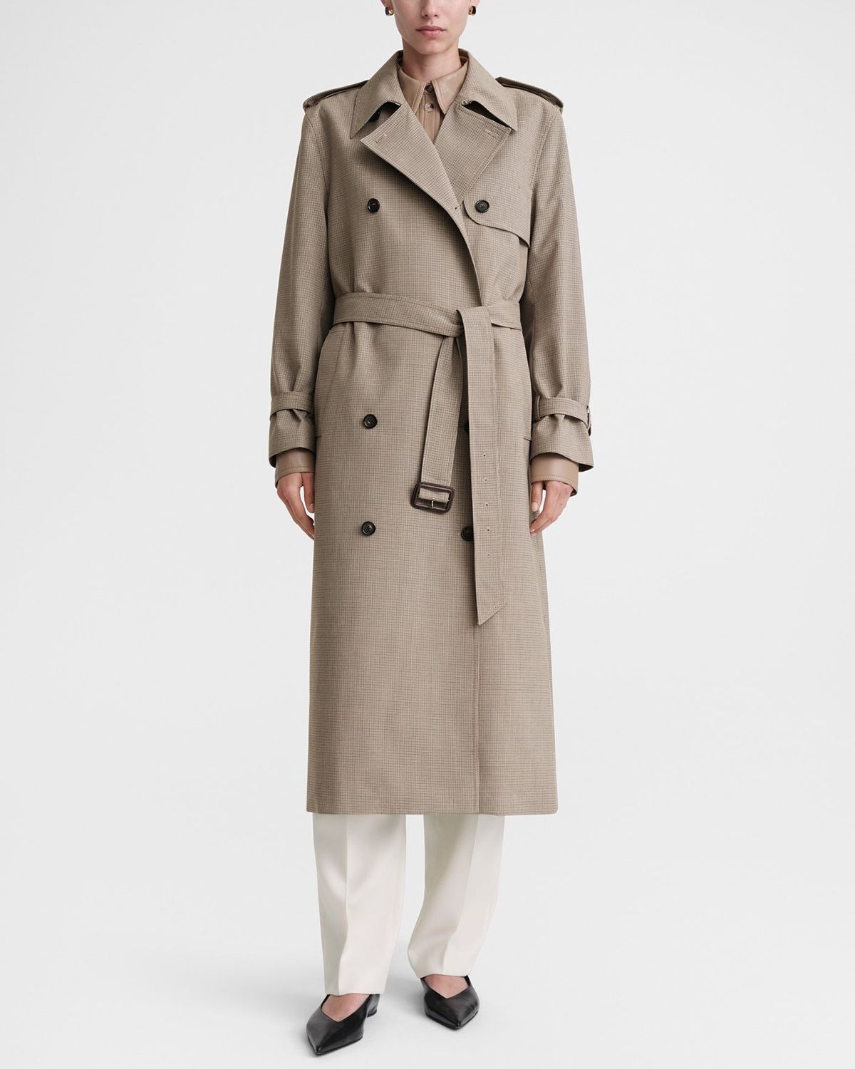 Long warm trench coat best sale