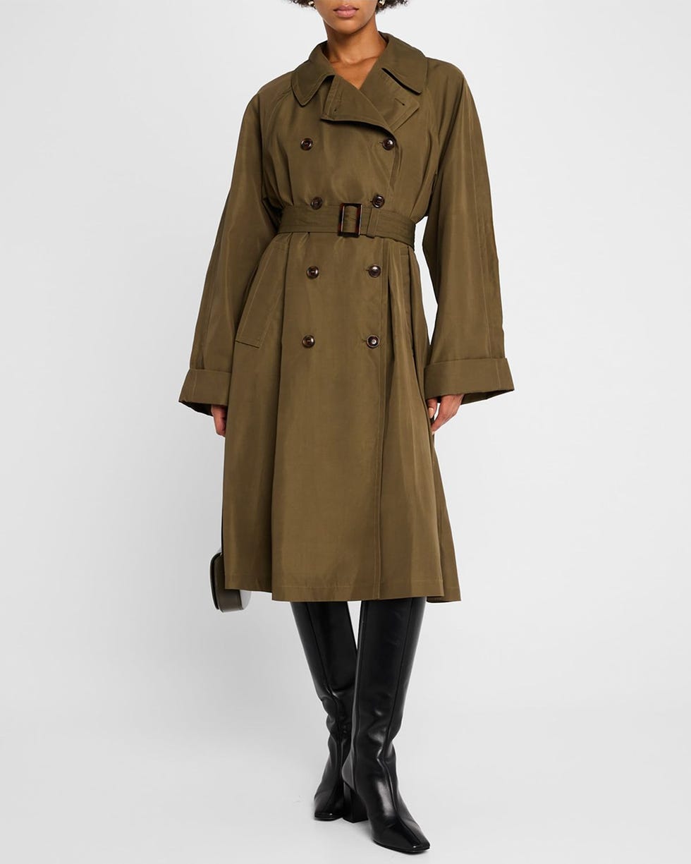 Soft Belted Trench Coat