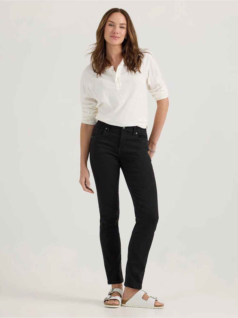 Ultra Lux Comfort Flex Motion Slim Straight Jean