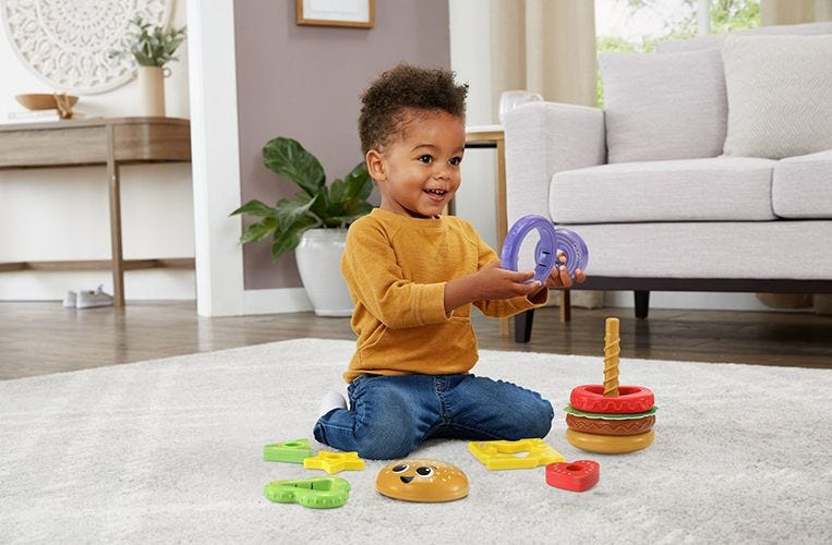 4-in-1 Learning Hamburger
