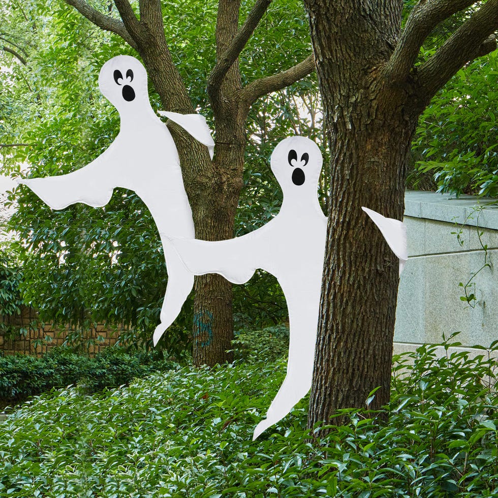 Tree Wrap Ghost Decoration, 47 inches