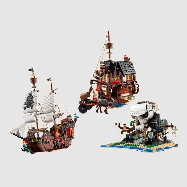 3-in-1 Pirate Ship