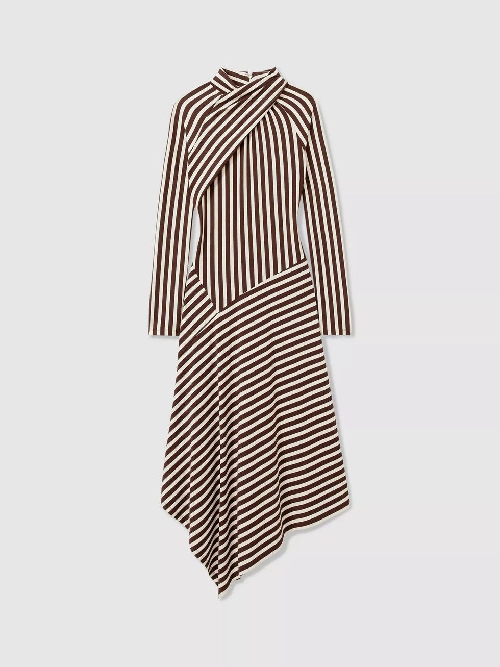 Cat Jersey Stripe Midi Dress