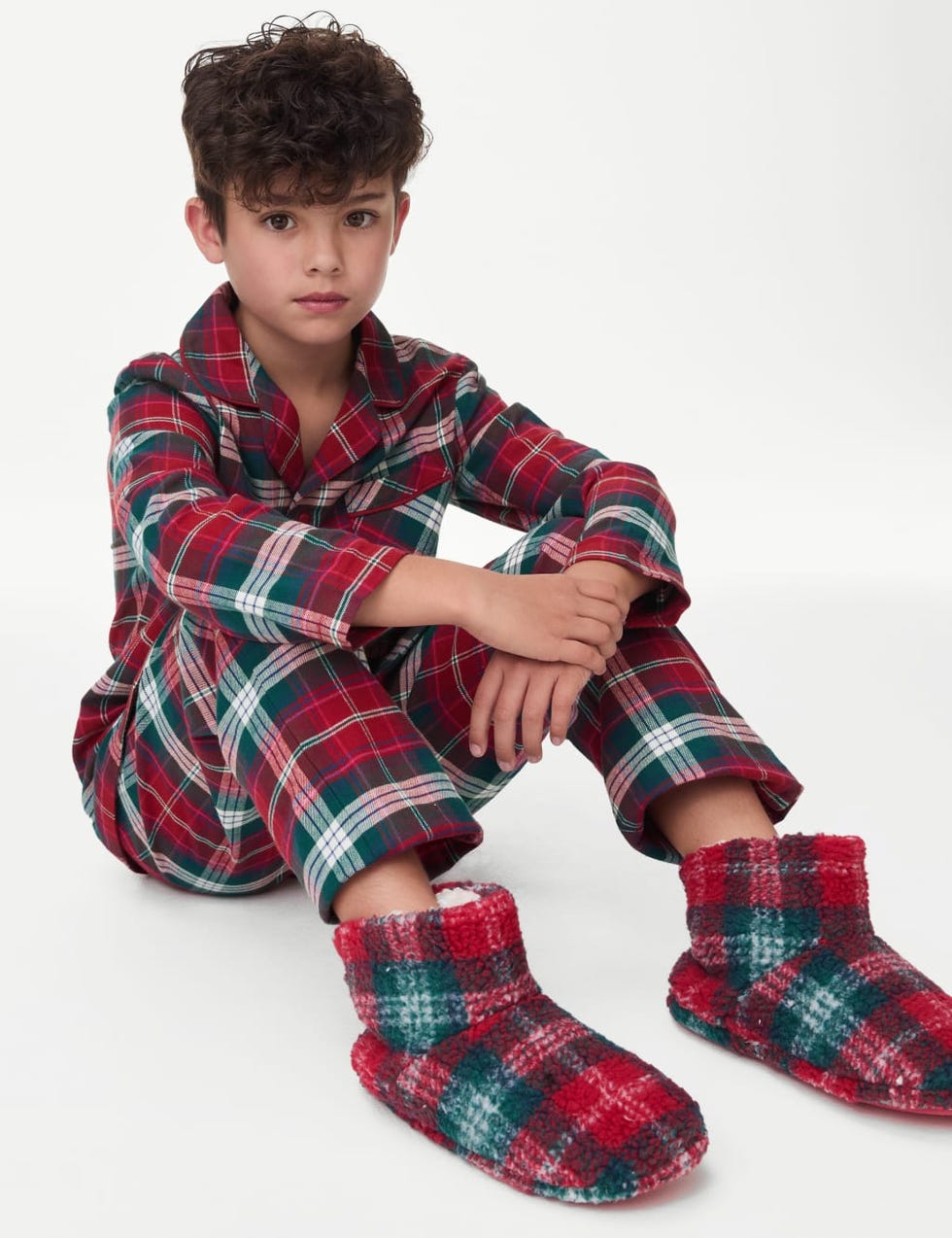 Checked Family Christmas Pyjama Set