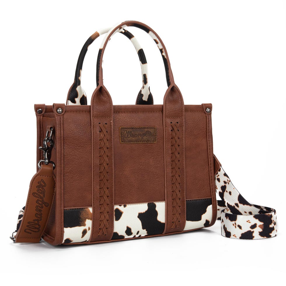 Wrangler Cow Print Bag