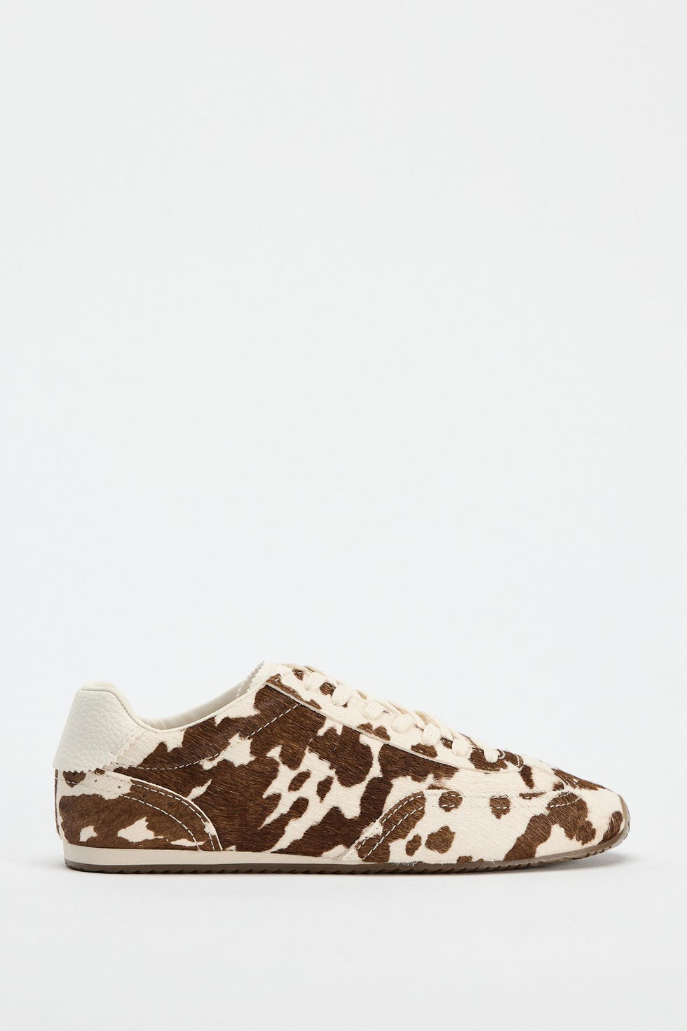 Zara Animal Print Leather Sneakers