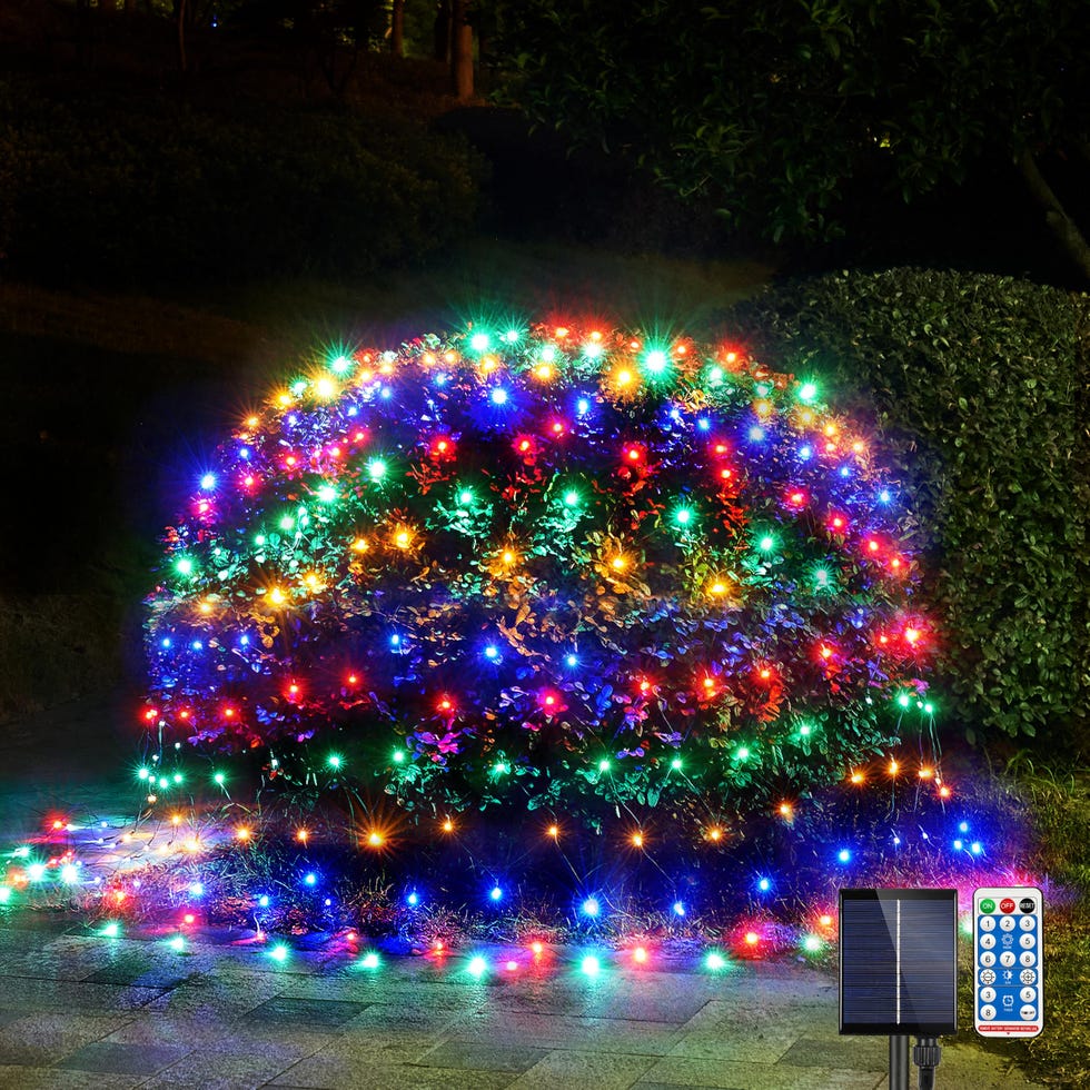 Solar Christmas Net Lights