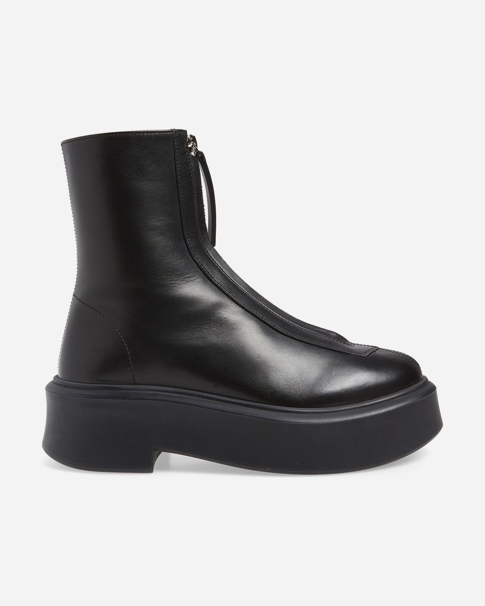Kampfstiefel mit Reißverschluss
