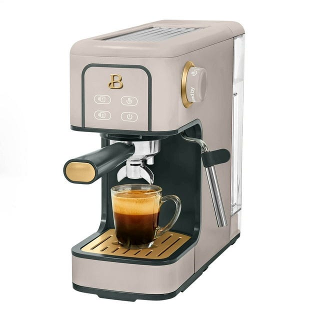 Slim Espresso Maker with 20-Bar Pressure