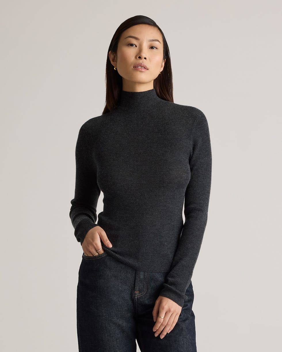 Cashmere Ribbed Sweater