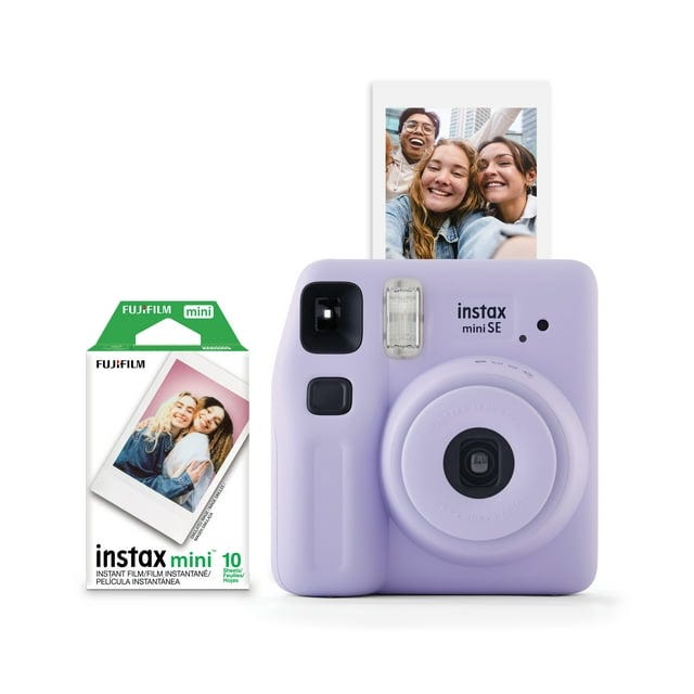 instax Mini SE Instant Camera with Bonus 10 pack Mini Film