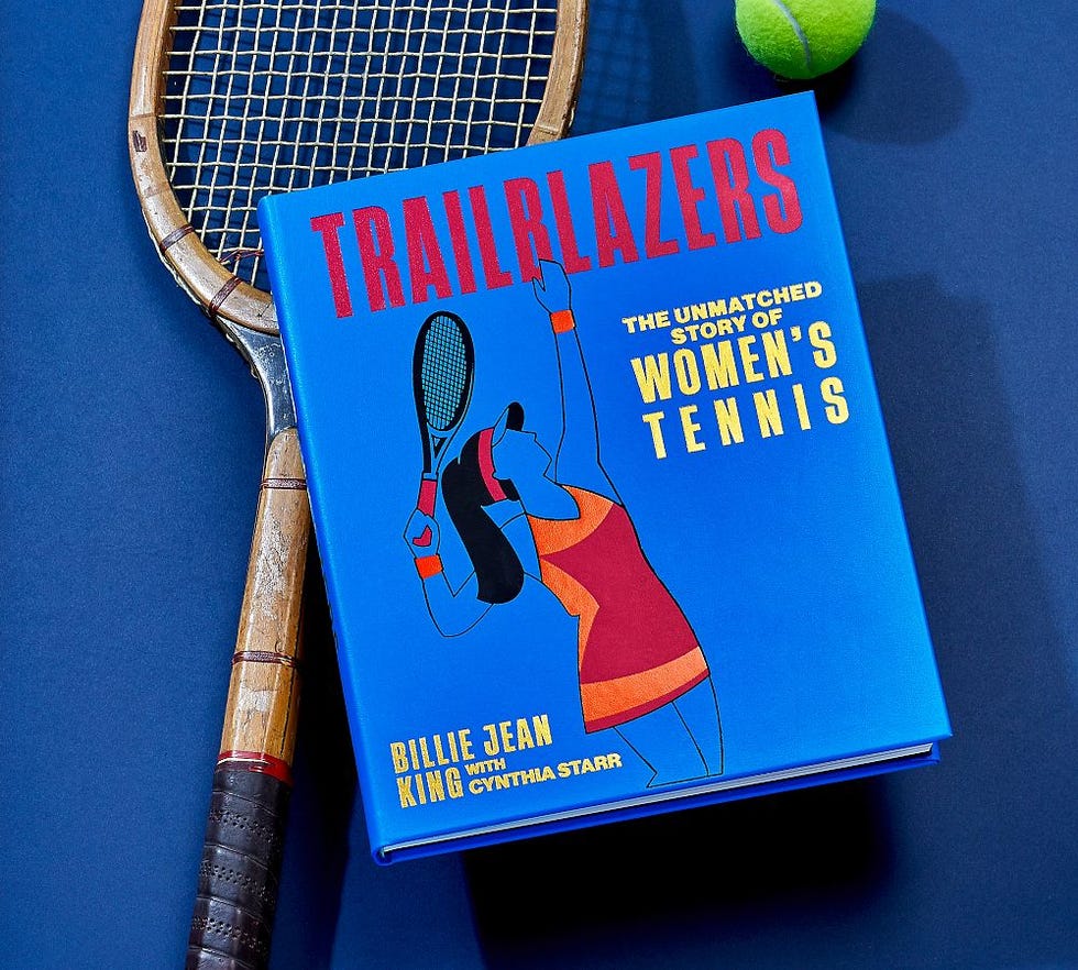 Trailblazers: The Unmatched Story of Women's Tennis Leather-Bound Book