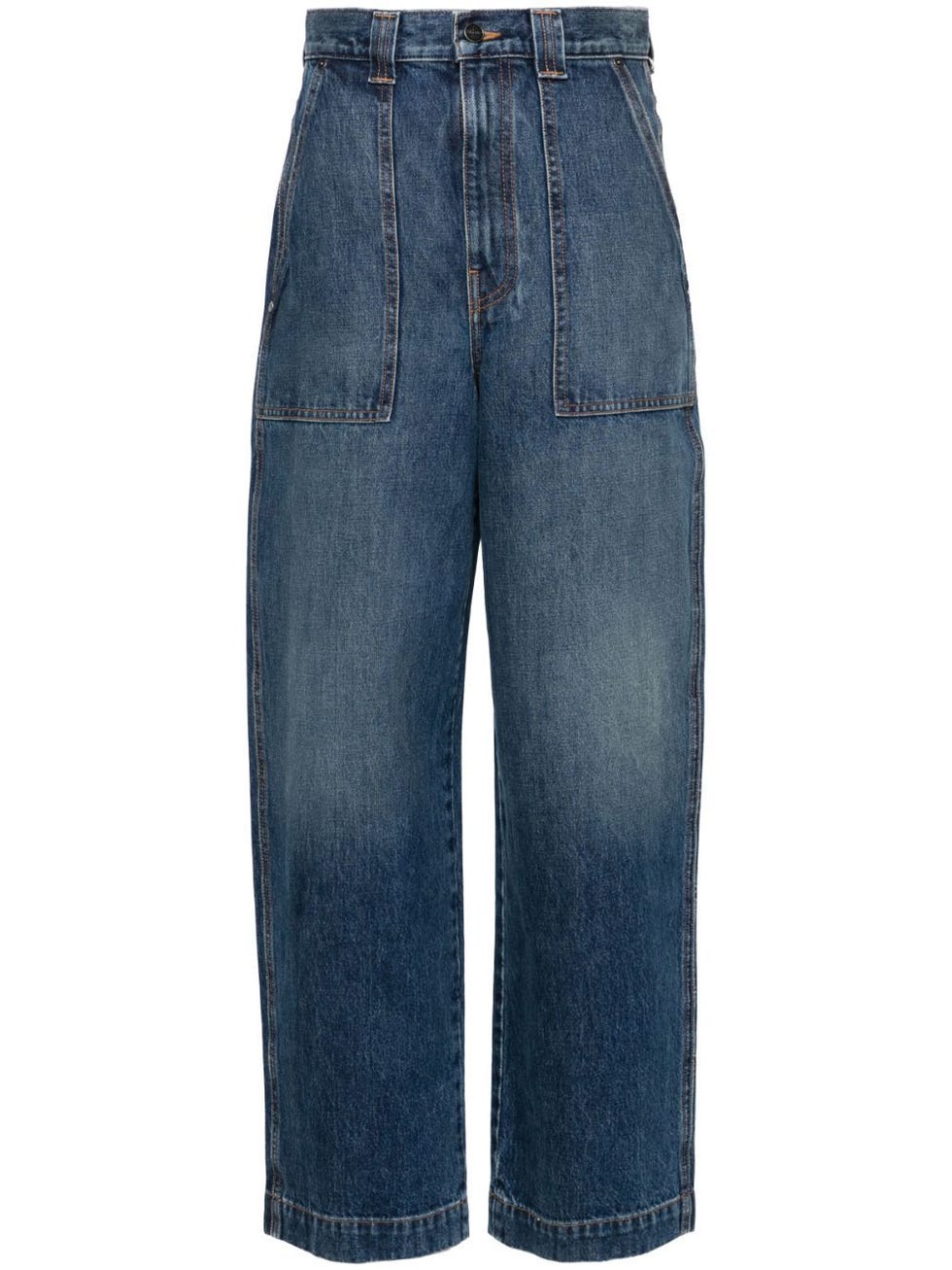 Hewitt High-Rise Wide-Leg Jeans
