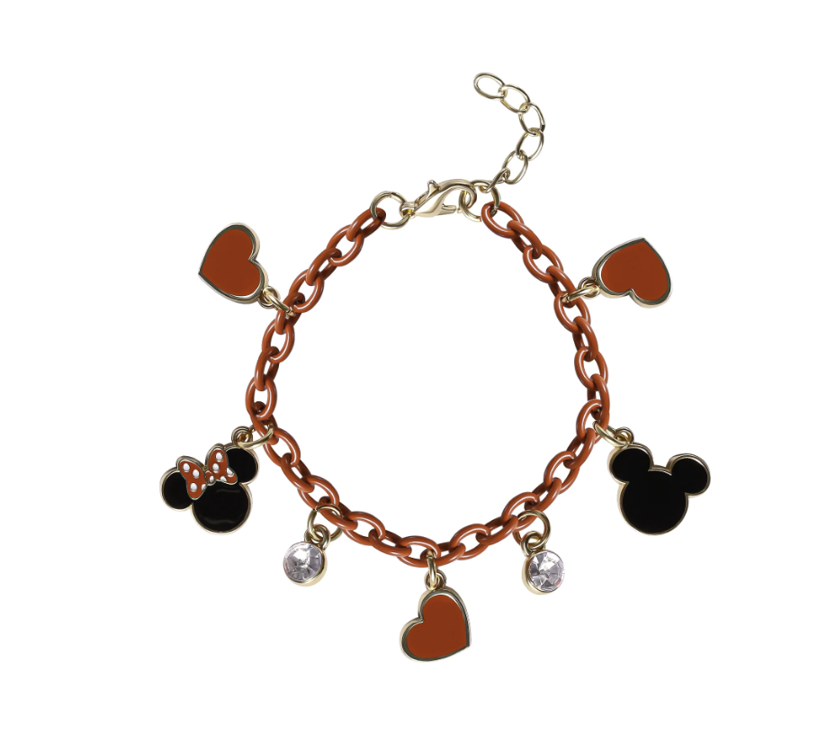 Disney Mickey & Minnie Charm Fashion Bracelet