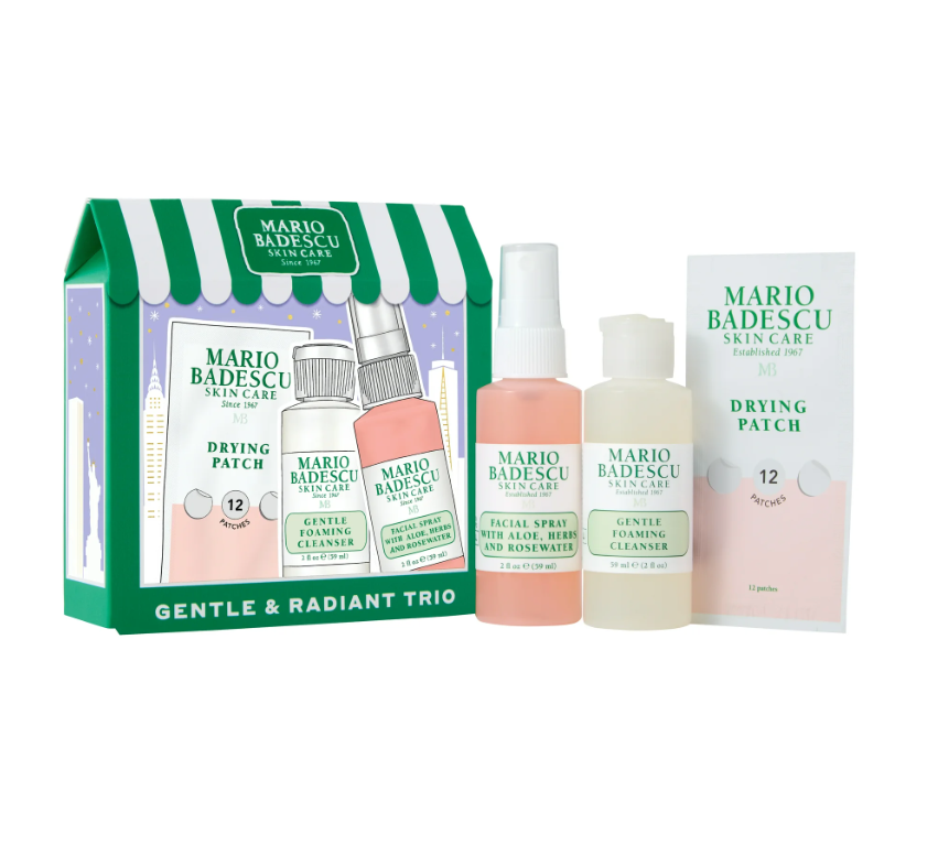 Mario Badescu Gentle & Radiant Trio Holiday Gift Set