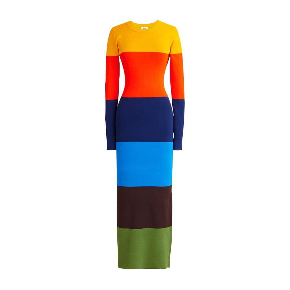 Christopher John Rogers X J.Crew colorblock dress