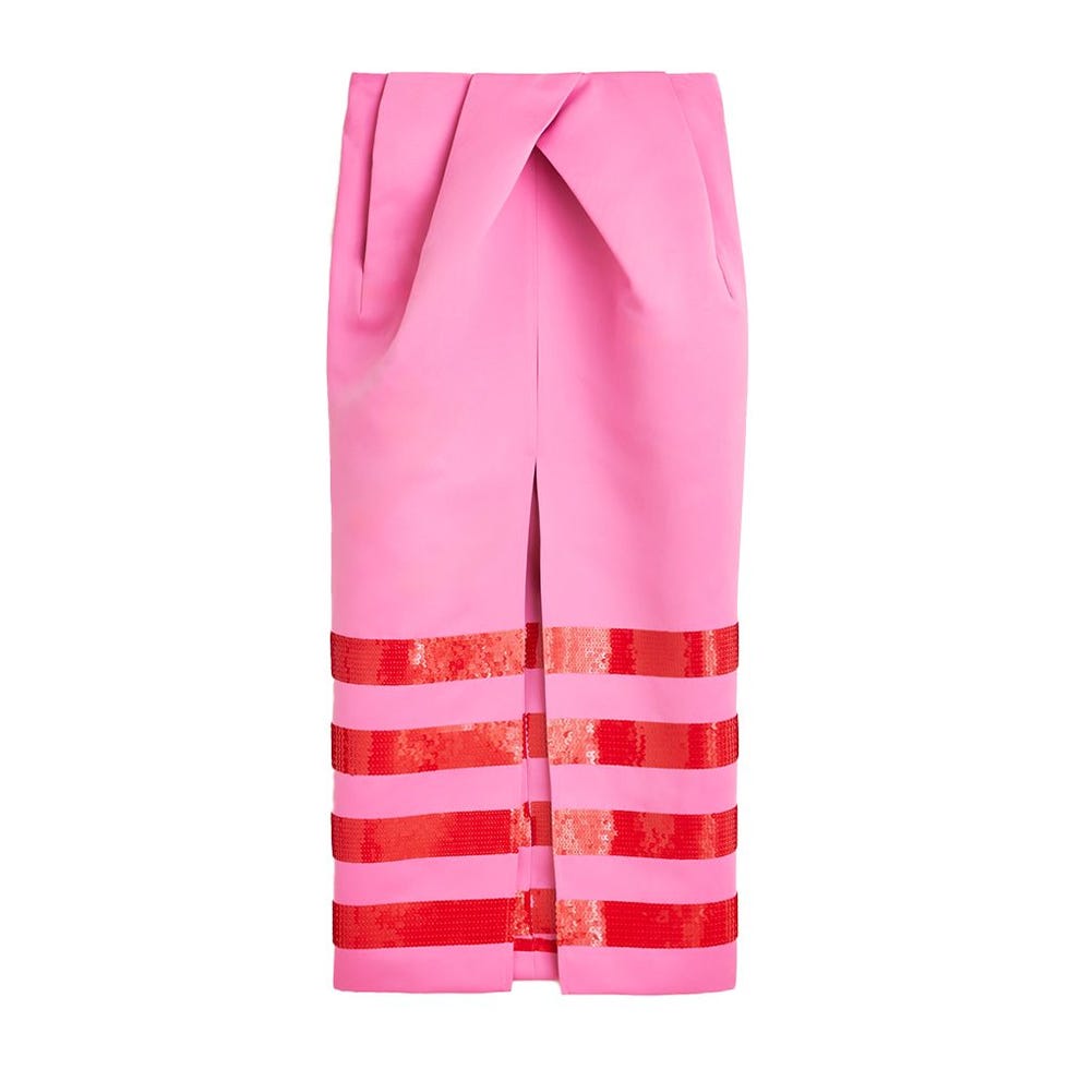 Christopher John Rogers X  J.Crew sculpted skirt