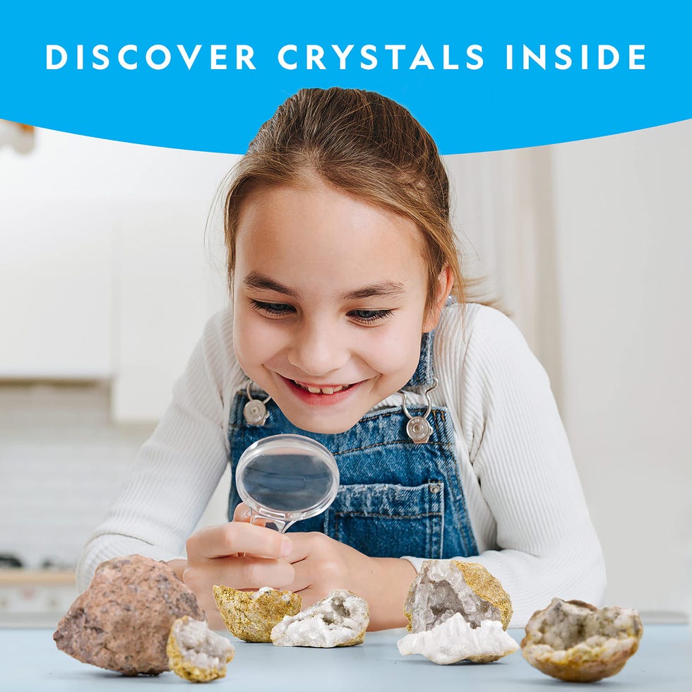 Break Open 10 Premium Geodes Kit