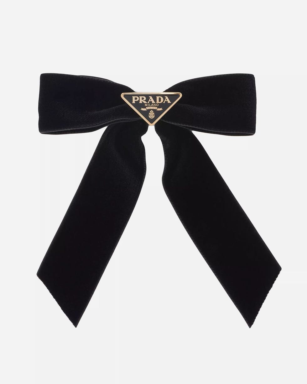 Women's Velvet Hair Clip - Black