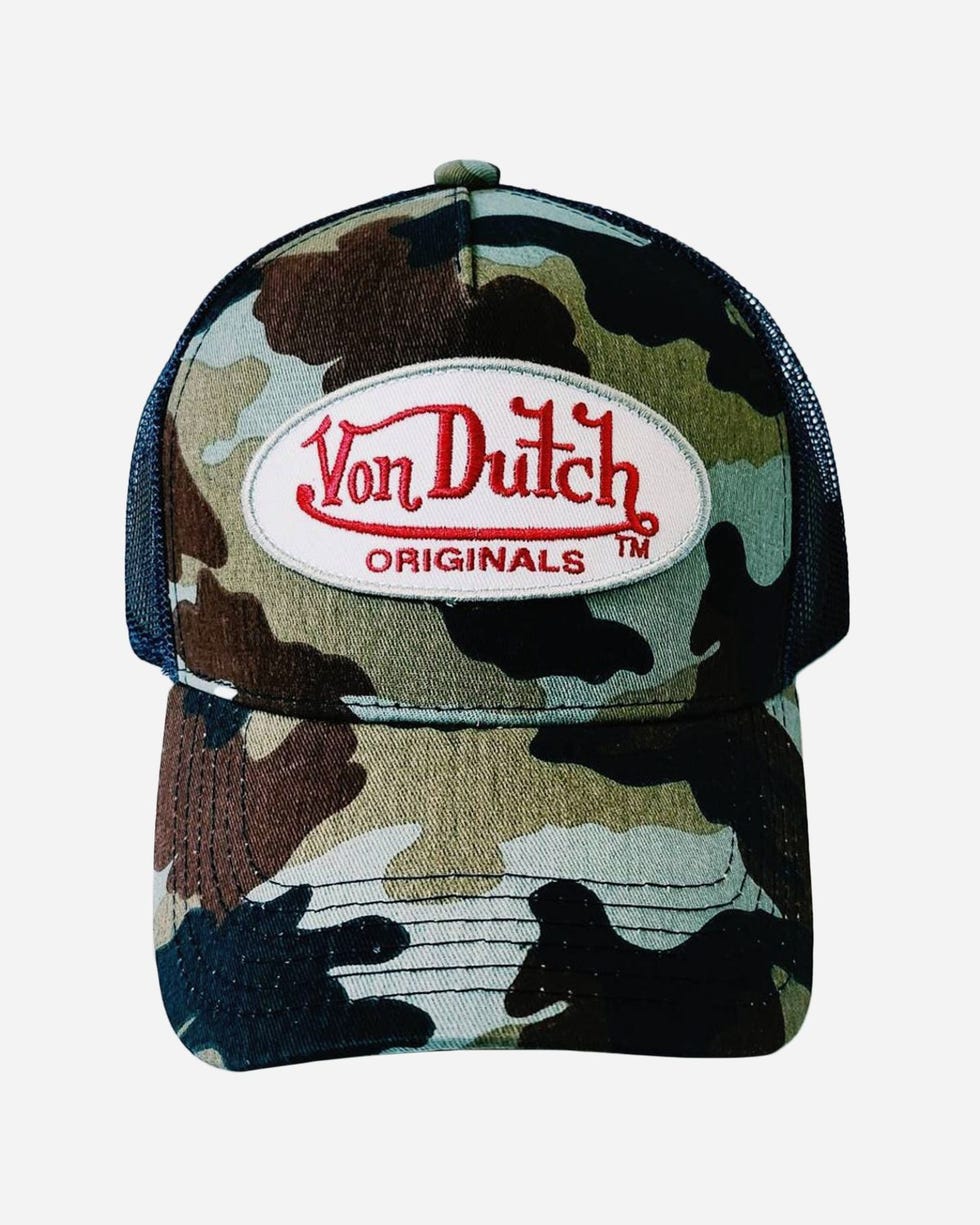 Camo trucker hat