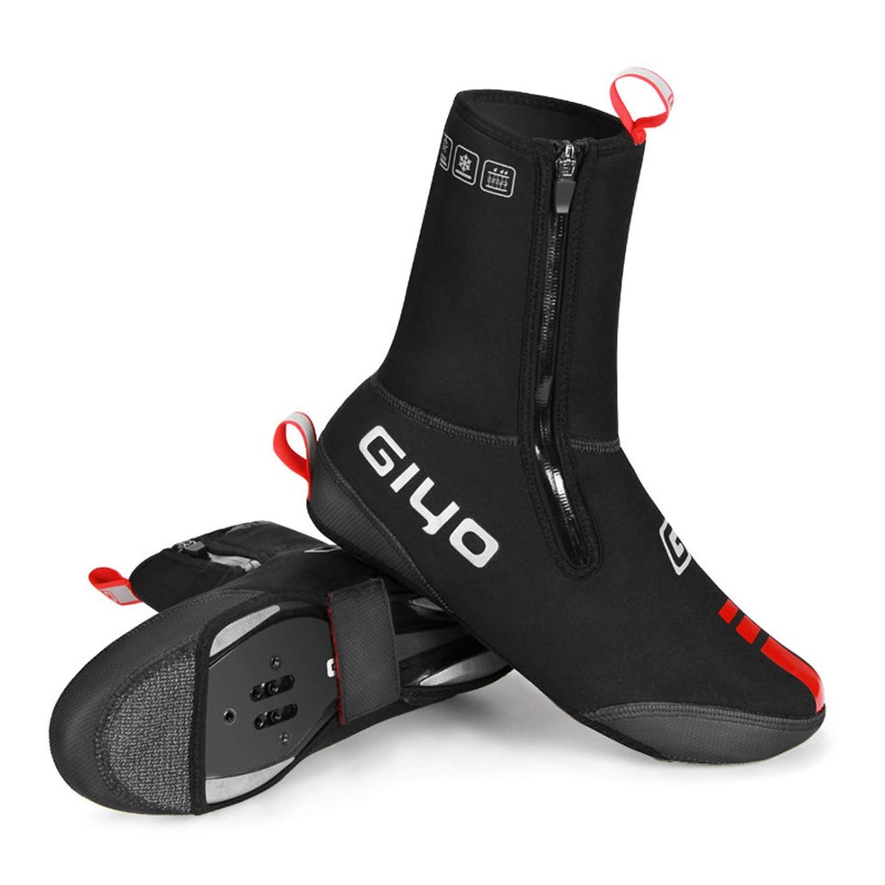 PLATTBK Copriscarpe Ciclismo Invernale Termico Impermeabile Copriscarpa Antivento Scarpe Protettore Caldo per Il MTB Bici da Strada