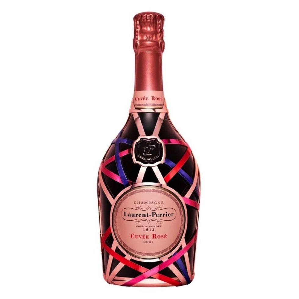 Cuvee Rosé Ribbons Champagne